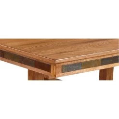 Sedona Rustic Oak Adjustable Height Table -furniture PSUNN83 SUNN IS2 OL