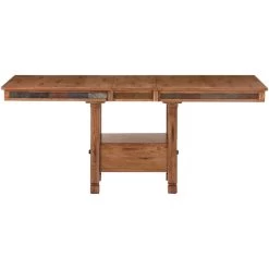 Sedona Rustic Oak Adjustable Height Table -furniture PSUNN83 SUNN LEF OL