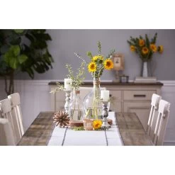 Marcin Set Of 2 Clear Vases -furniture QK1011656 ASHL SH LF2 RM