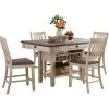 Northway Brown 5 Piece Counter Dining Set -furniture QK1012128 TOPL PRI OL