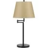Andros Brown Swing Arm Table Lamp