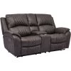 Starling Graphite Power Plus Reclining Console Loveseat -furniture QK1012501 MAWA AFL OL