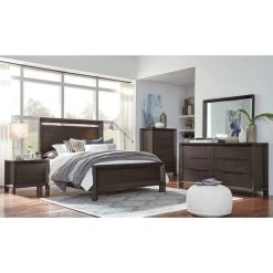 Chloe Basalt Gray Queen Bed 7 Chloe Basalt Gray Queen Bed -furniture QK1013087 MODU LF2 RM