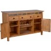 Sedona Rustic Oak Buffet
