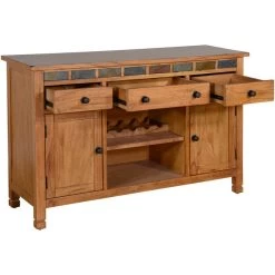 Sedona Rustic Oak Buffet -furniture QK1013143 SUNN IS2 OL