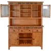Sedona Rustic Oak 2 Piece China Buffet 2 Sedona Rustic Oak 2 Piece China Buffet -furniture QK1013144 SUNN PRI OL