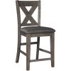 Caitbrook Gray X Back Counter Stool 1 Caitbrook Gray X Back Counter Stool -furniture QK1013415 ASHL PRI OL