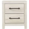 Cambeck Whitewash Nightstand