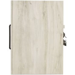 Cambeck Whitewash Nightstand -furniture QK1014869 ASHL TOP OL