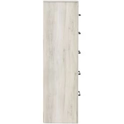 Cambeck Whitewash 5 Drawer Chest -furniture QK1014872 ASHL SID OL