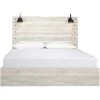 Cambeck Whitewash Queen Panel Bed