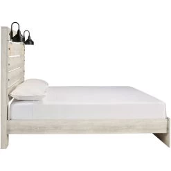 Cambeck Whitewash Queen Panel Bed -furniture QK1014883 ASHL SID OL