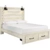 Cambeck Whitewash Queen Storage Bed -furniture QK1014884 ASHL PRI OL