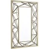 Opulence Gold Rectangular Wall Mirror -furniture QK1014921 TOPL PRI OL