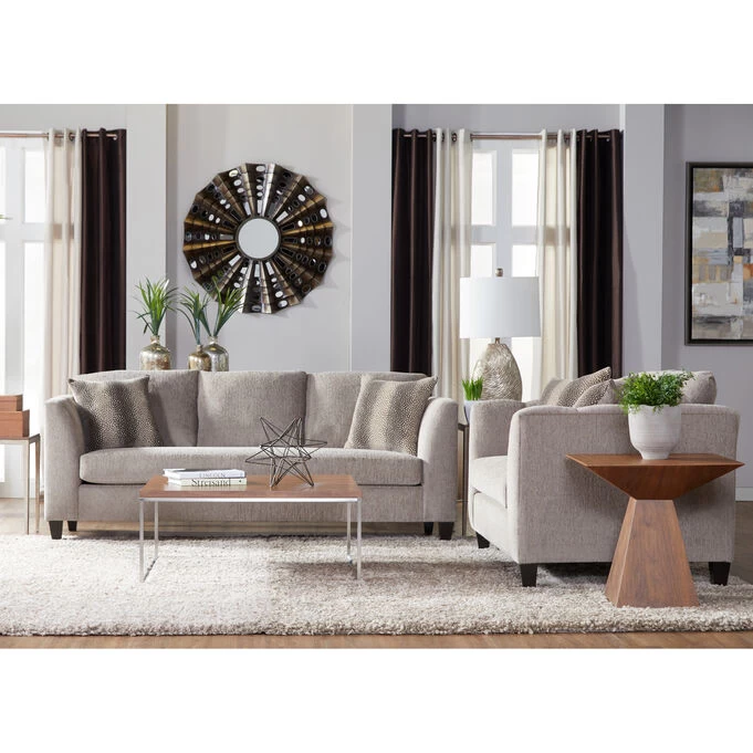 Monarch Taupe Sofa 4 Monarch Taupe Sofa - Image 2