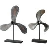 Propellers Rust Sculptures 2 Propellers Rust Sculptures -furniture QK1015962 UTTE PRI OL