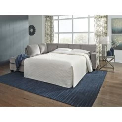 Riles Alloy Left Chaise Sleeper Sectional