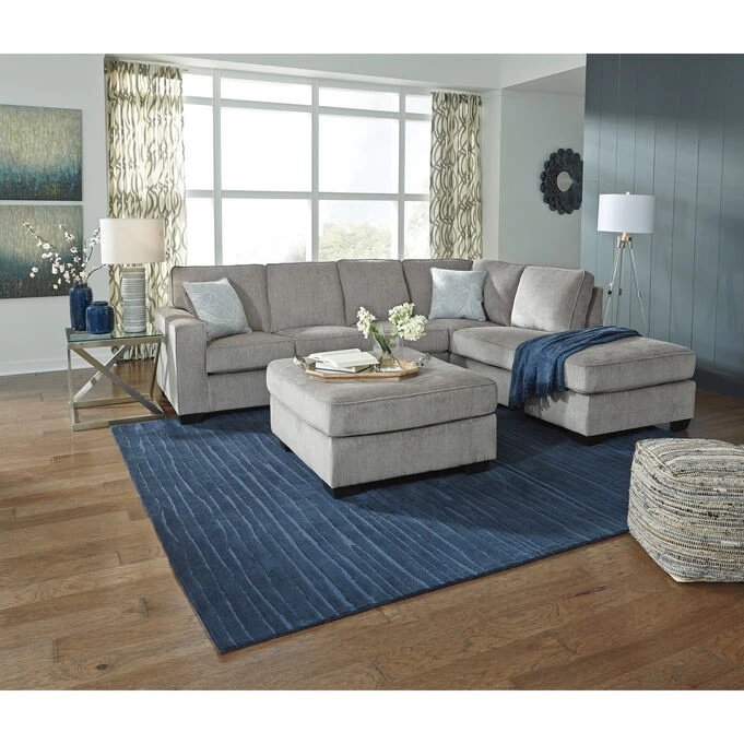 Riles Alloy Right Chaise Sectional 3 Riles Alloy Right Chaise Sectional