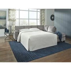 Riles Alloy Right Chaise Sleeper Sectional