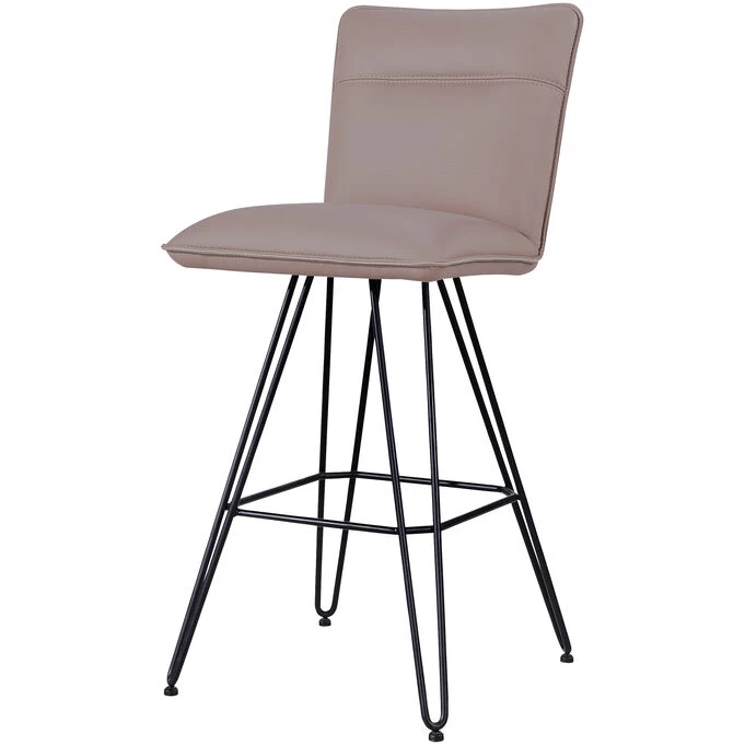 Demi Taupe Bar Stool 4 Demi Taupe Bar Stool - Image 2