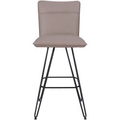 Demi Taupe Bar Stool