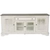 Magnolia Manor Antique White TV Console 1 Magnolia Manor Antique White TV Console -furniture QK1018560 LIBF PRI OL