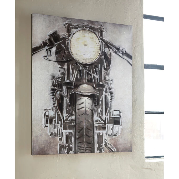 Jaimin Gray Motorcycle Wall Art 4 Jaimin Gray Motorcycle Wall Art - Image 2