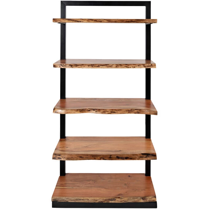 Natures Edge Natural 5 Shelf Bookcase 3 Natures Edge Natural 5 Shelf Bookcase