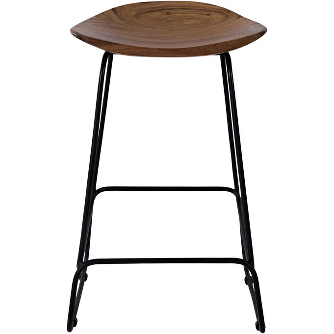 Natures Edge Light Chestnut Backless Stool 3 Natures Edge Light Chestnut Backless Stool