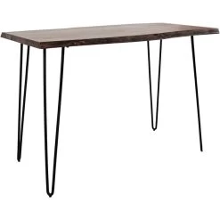 Natures Edge Light Chestnut Counter Table -furniture QK1020484 JOFR AFL OL