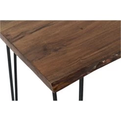 Natures Edge Light Chestnut Counter Table -furniture QK1020484 JOFR IS1 OL