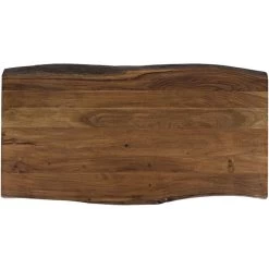 Natures Edge Light Chestnut Counter Table -furniture QK1020484 JOFR TOP OL