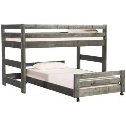 Bayview Driftwood Loft Bed -furniture QK1020519 TREE LS2 OL