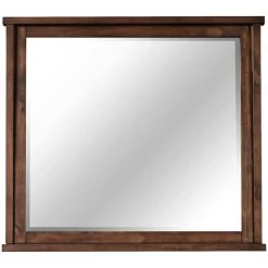 Sun Valley Rustic Timber Mirror