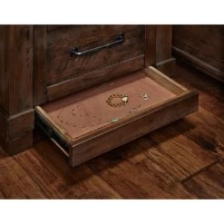 Sun Valley Rustic Timber Nightstand -furniture QK1020715 AAME LF2 RM