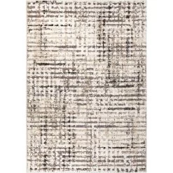 Adagio Griddle Beige 5x8 Rug