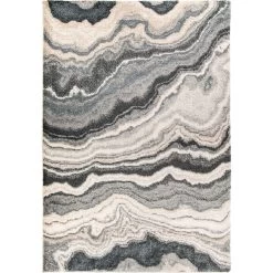 Mystical Cascade Taupe 5x8 Rug