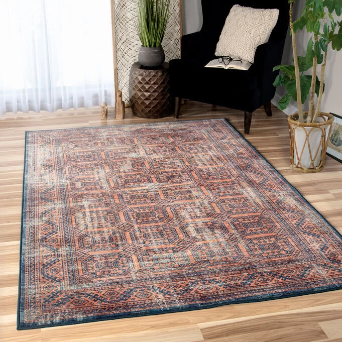 Alexandria Northern Mashad Thatch Red 5x8 Rug 4 Alexandria Northern Mashad Thatch Red 5x8 Rug - Image 2