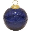 Beacon Blue Small Glass Ball Candle