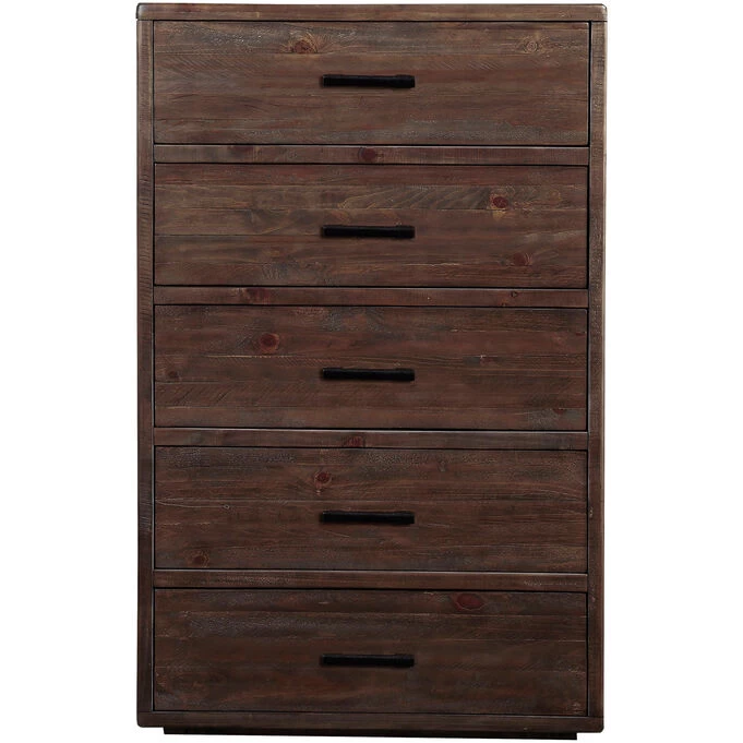 McKinney Espresso Pine Chest 3 McKinney Espresso Pine Chest