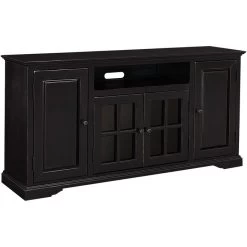 Hamilton Vintage Black 64 Inch Console