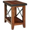 Taos Canyon Brown Chairside Table -furniture QK1023101 INTC PRI OL