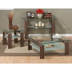Compass Brown Sofa Table -furniture QK1023716 JOFR LF3 RM