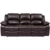 Ender Brown Leather Power+ Reclining Sofa 2 Ender Brown Leather Power+ Reclining Sofa -furniture QK1023952 MAWA PRI OL