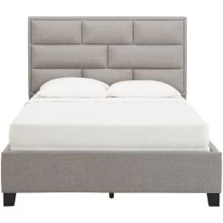 Emma Gray Queen Bed