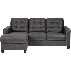 Venaldi Gunmetal Sofa Chaise