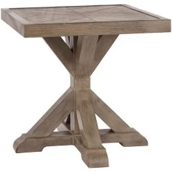 Beachcroft Beige Square End Table