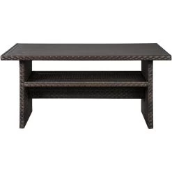 Easy Isle Dark Brown Table