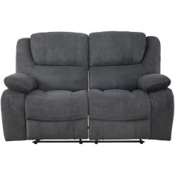 Everest Sky Blue Reclining Loveseat