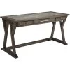 Luxenford Gray Brown Desk -furniture QK1026412 ASHL PRI OL